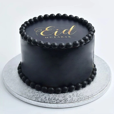 Luxurious Chocolate Eid Mubarak Cake