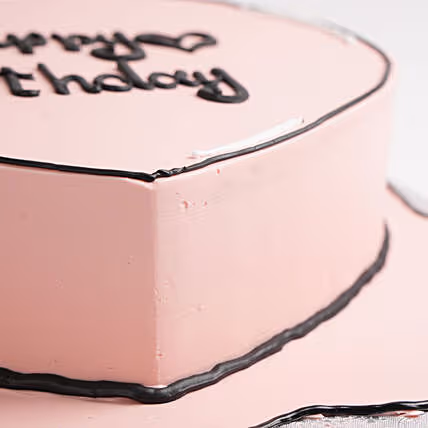 Sweet Toon Surprise Chocolate Heart Cake