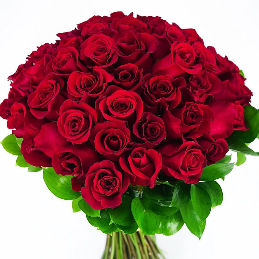 50 Red Roses Posy