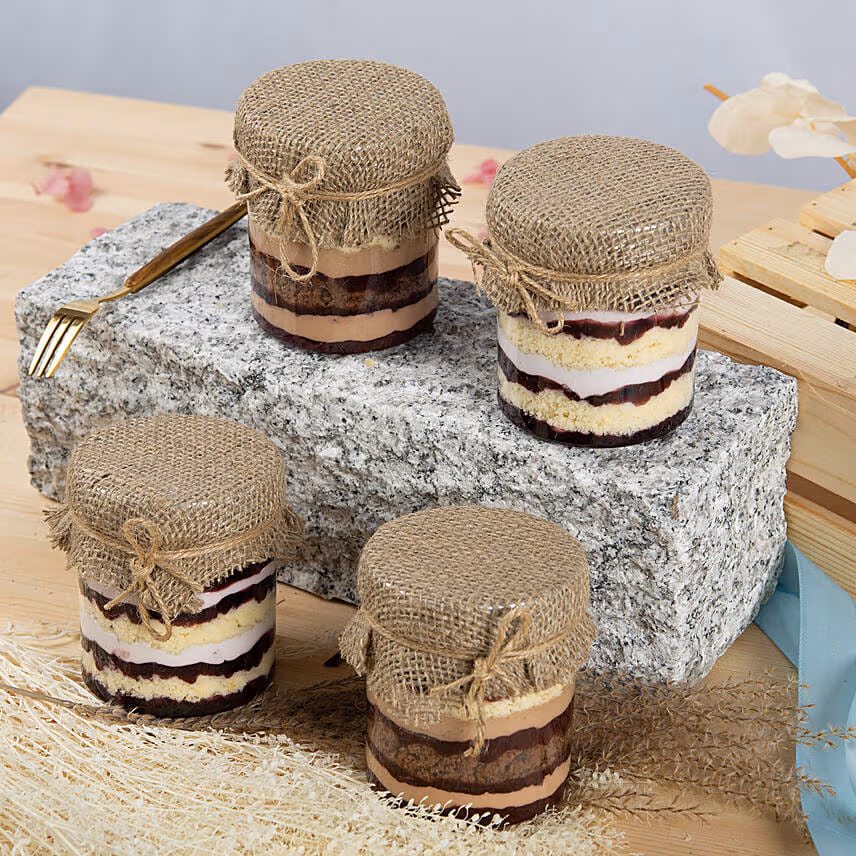Brownie and Cake Jar Set 4