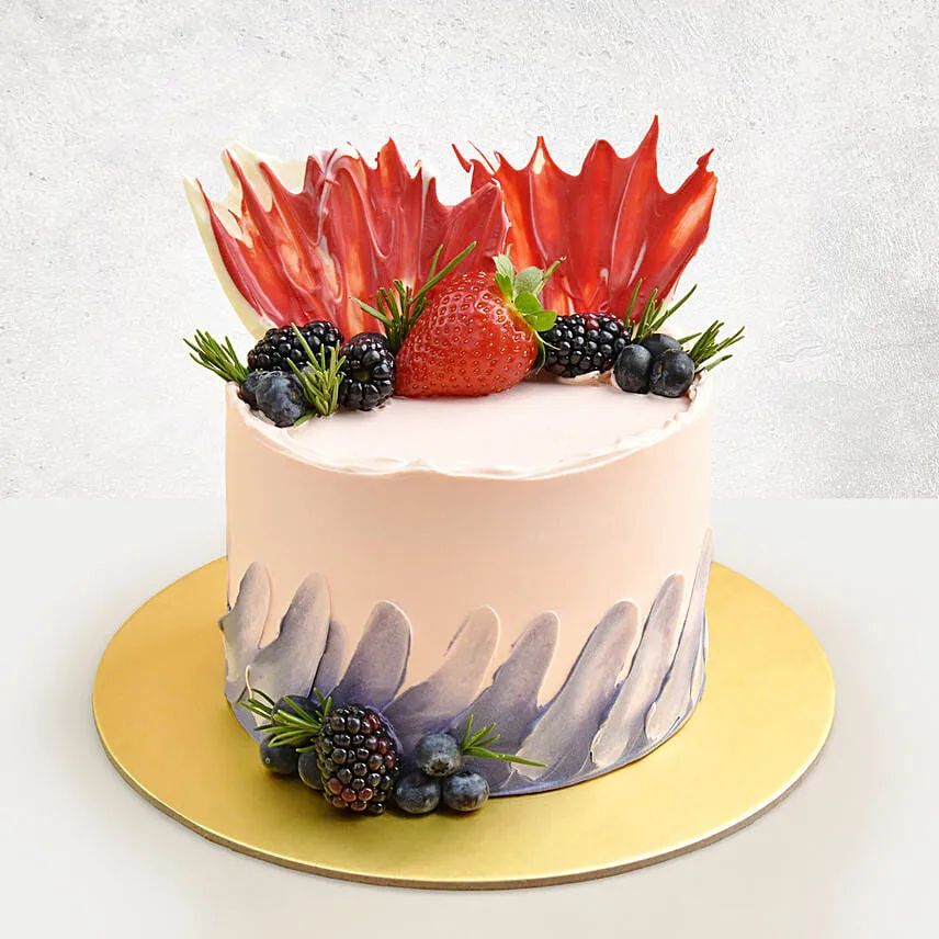 Berry designer cake 6 inches