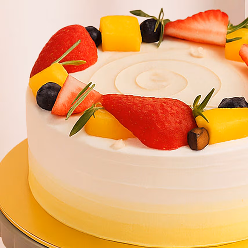 Fruity Vanilla Cake