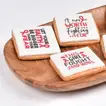 Empowerment Pink Ribbon Butter Cookies - Elegant Gift Box of 6