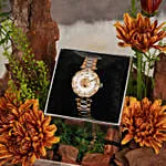 Floral Opulence And Versus Womens Watch