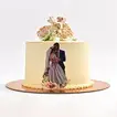 Union of Hearts Chocolate Wedding Cake