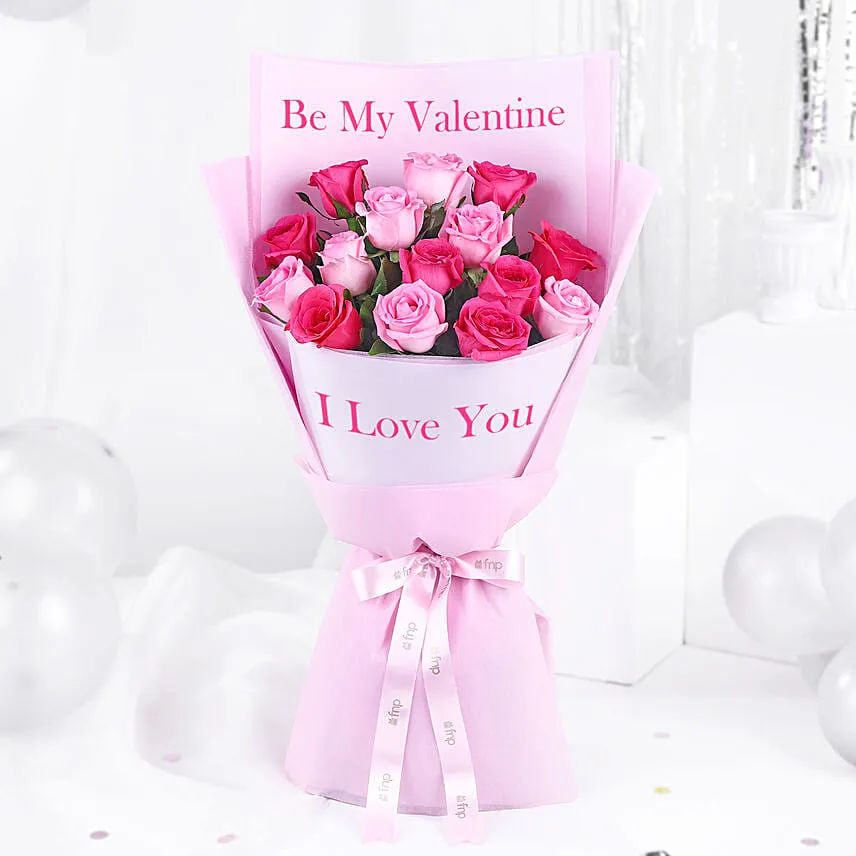 Be My Valentined Roses Bouquet