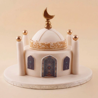 3D Eid Mubarak Cake