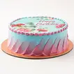 Elegant Floral Design Chocolate Cake | Perfect for Birthdays