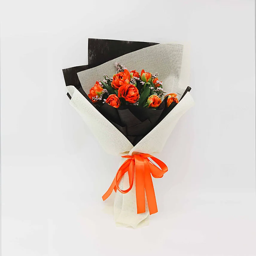 Striking Tulips Caspier Bouquet