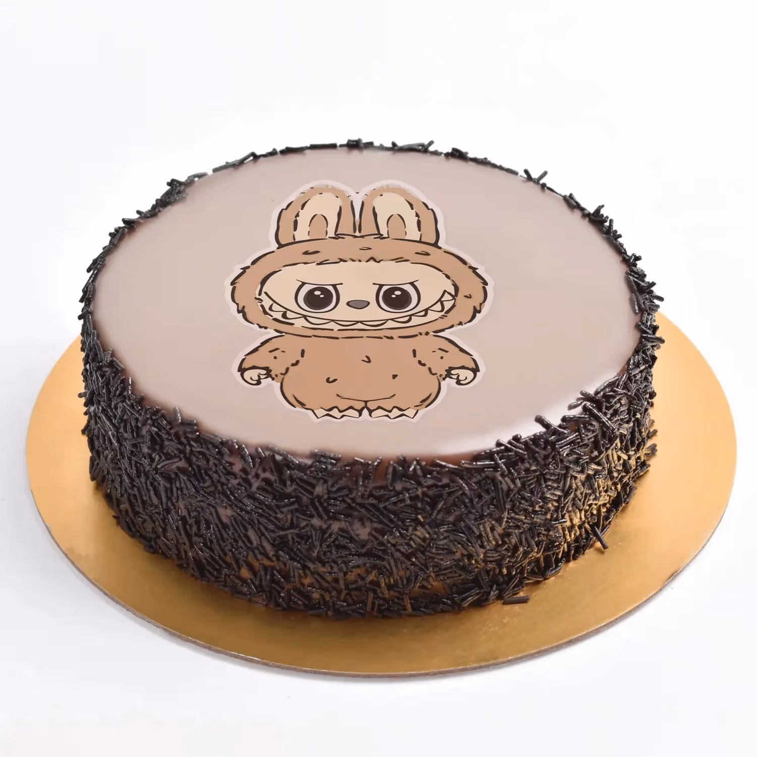 Delicious Labubu Chocolate Cake - Perfect for Celebrations