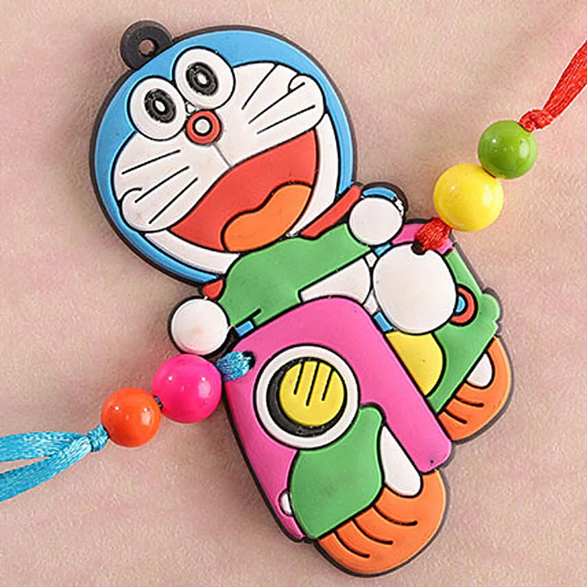 Colorful Doraemon Kids Rakhi