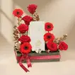 Luxurious Red Floral Elegance with Al Shaikha Hind Perfume