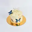 Delightful Choco Flutter Birthday Cake with Butterfly Decor