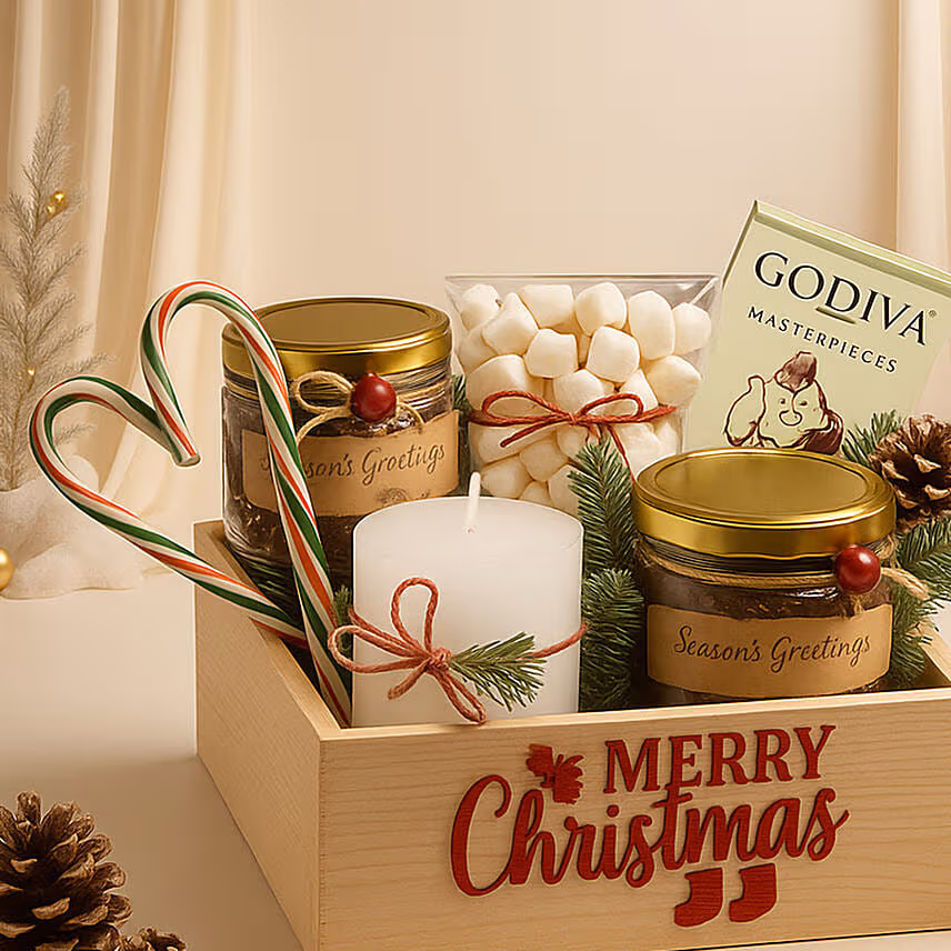 Christmas Wishes Hut Box