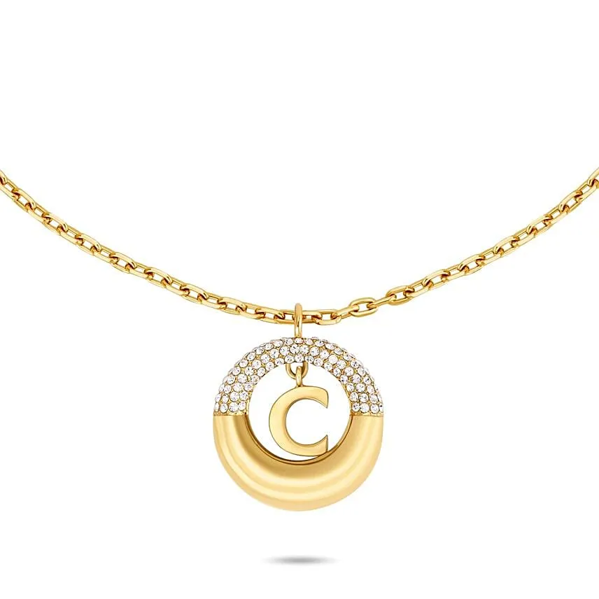 Cerruti 1881 Statment Gold Plated Jewel Set Basket for Her