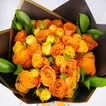 Roses of Devotion: Elegant Umrah Floral Bouquet