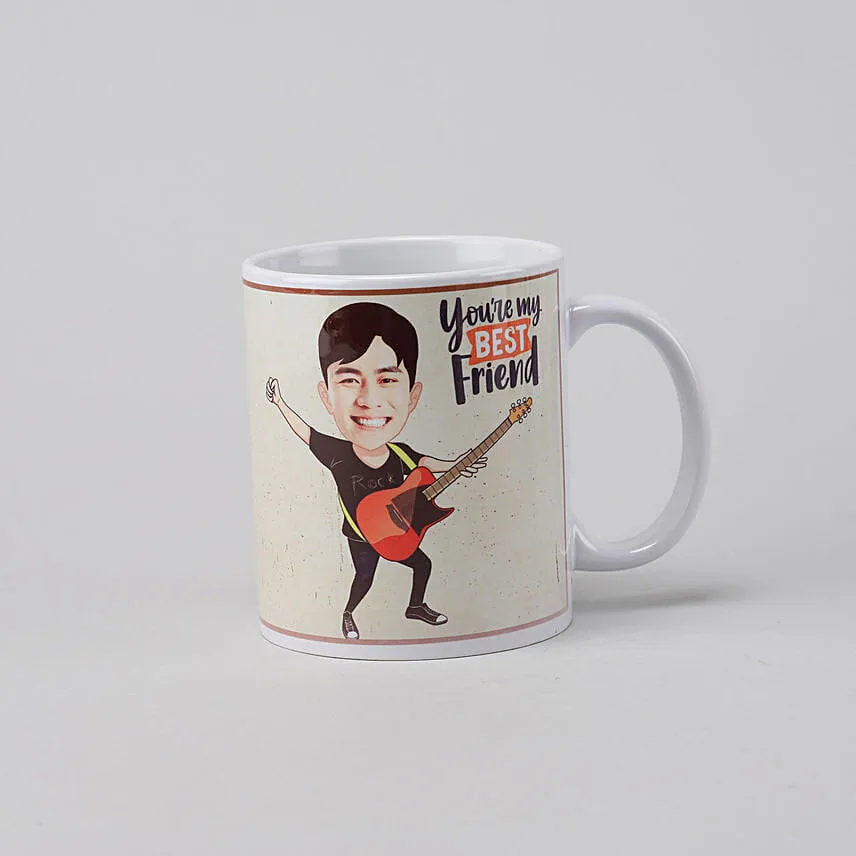 My Best Friend Personalised Cushion & Mug