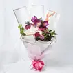 Refreshing Mixed Flowers Wrapped Bunch