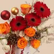 Christmas Festive Bloom Jug - A Joyful Floral Celebration