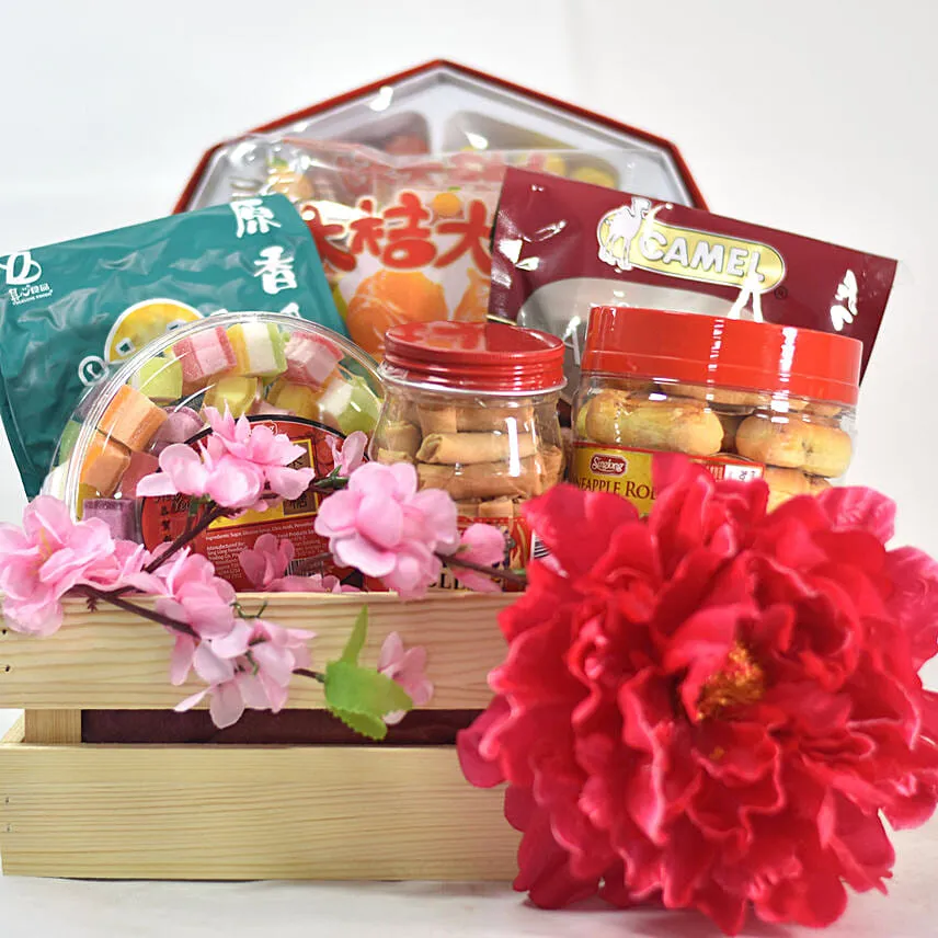 Crazy Love Gift Treat Basket