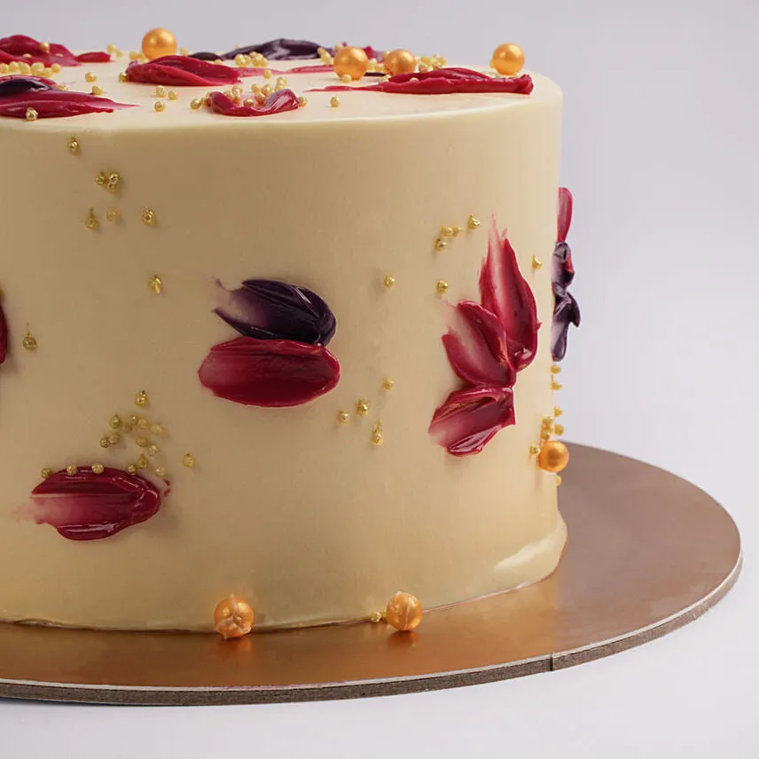 Rose Petal Marble Delight Cake One Kg