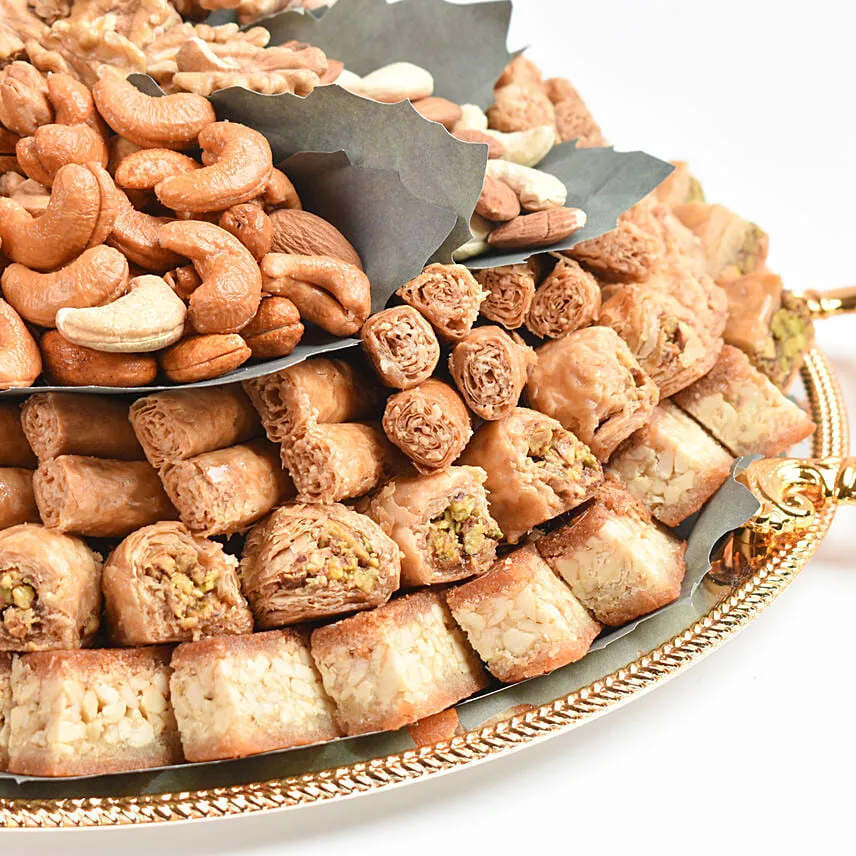 Arabic Sweets Platter by Wafi