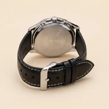 Casio Enticer Multifunction Men's Leather Watch with Date & Day Display