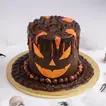 Spooky Chocolate Haunted Pumpkin Cake - Perfect for Halloween Parties!