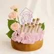 Ladies Graduation Flower n Money Gift - Royal