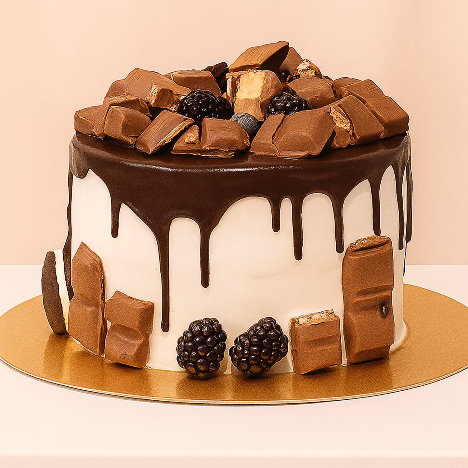 Delicious Choco Vanilla Cake