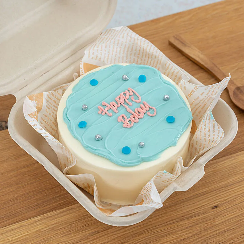 Sweety Blue Bento Strawberry Cake