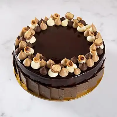Exquisite Chocolate Hazelnut Delight Cake