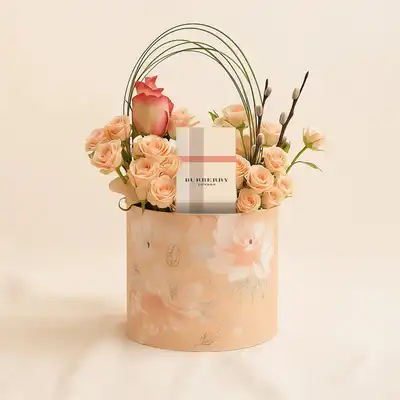 عطر بربري لندن نسائي 100مل مع بوكس ورد