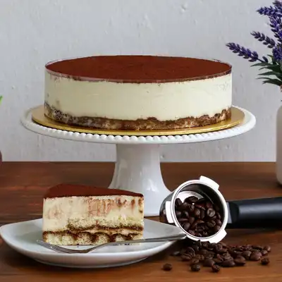 Tempting Mascarpone Tiramisu Cake
