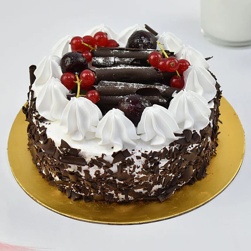 Guilt Free Black Forest Half Kg Cake