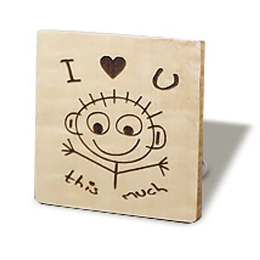 Love You This Much Table Top For Love