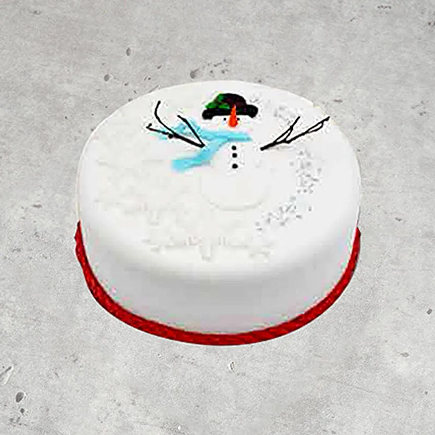 Icing Christmas Cake