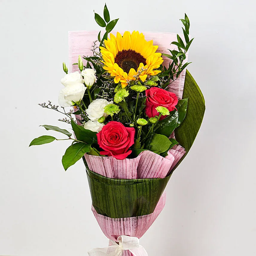 Splendid Bouquet Of Mixed Flowers