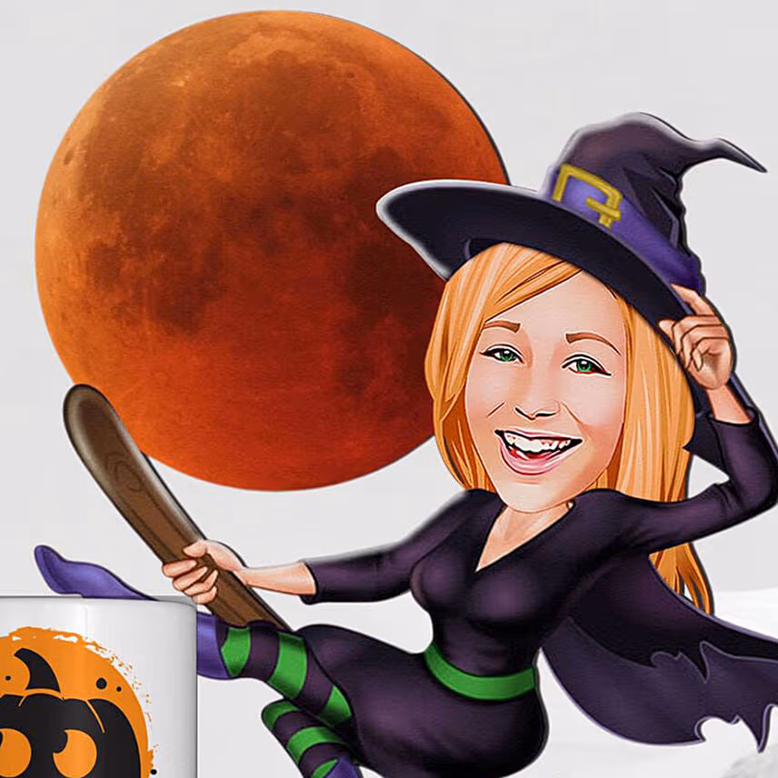 Witching Hour Caricature And Mug