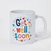 Cheerful Get Well Soon Cushion and Mug Combo Gift Set