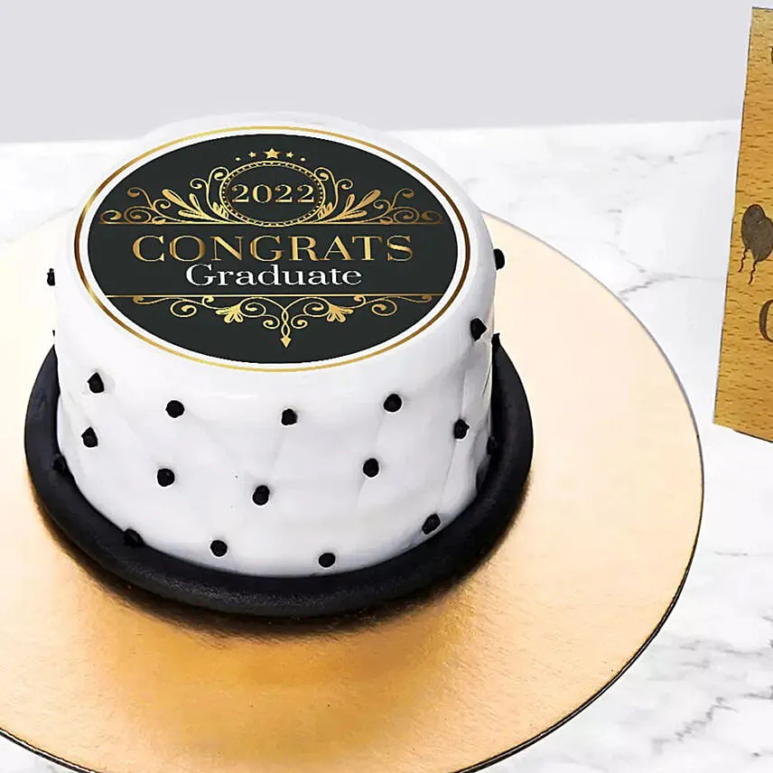 Graduation mono Cake n Plaque
