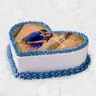 Picture Perfect Chocolate Heart Cake - Celebrate Love with a Personal Touch