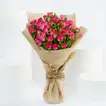 Exquisite Bold & Blooming Dark Pink Spray Roses Bouquet