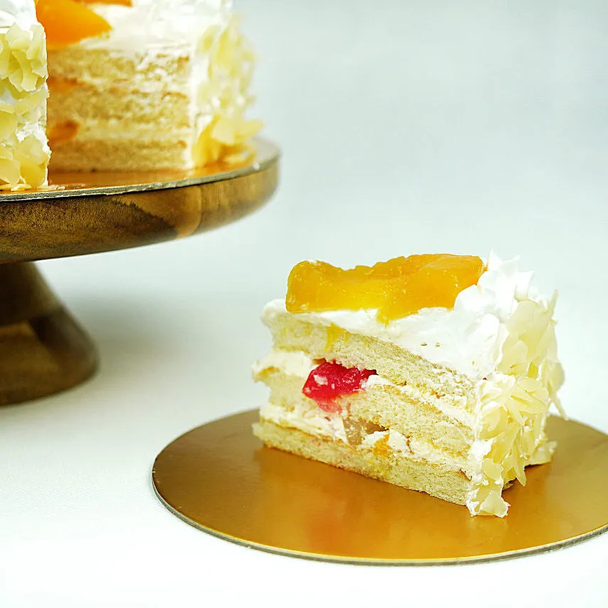 Fruit Cake With Teddy Bear