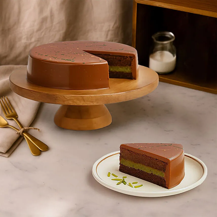 Dubai Chocolate Cake