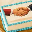 Corporate Event Cake | Custom Design - 500 Grams / Chocolate