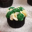 Festive Christmas Joy Chocolate Cupcakes - 6 Delightful Treats