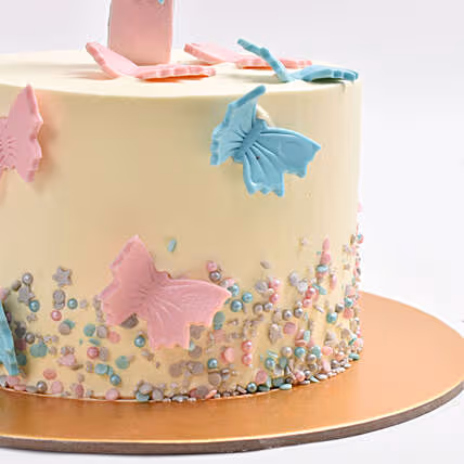 Flutter of Joy Chocolate Cake - Perfect for Celebrations