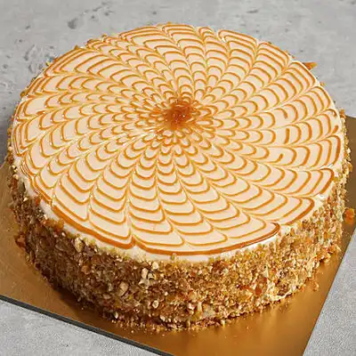 Delicious Butterscotch Cake - Half Kg | Perfect for Celebrations
