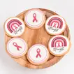 Empowering Pink Ribbon Butter Cookies Gift Box
